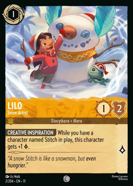 Lilo — Snow Artist [2EN11] Winterspell
