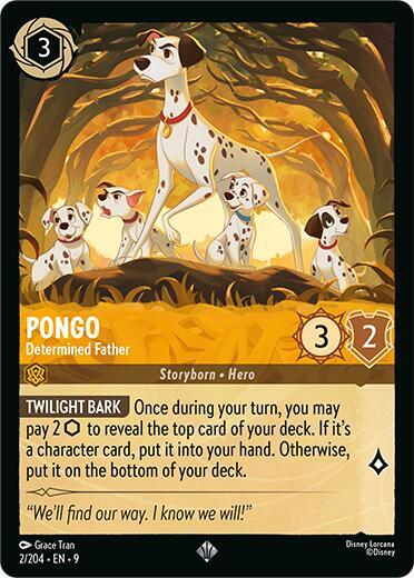 Pongo - Determined Father [2EN9] (Fabled)