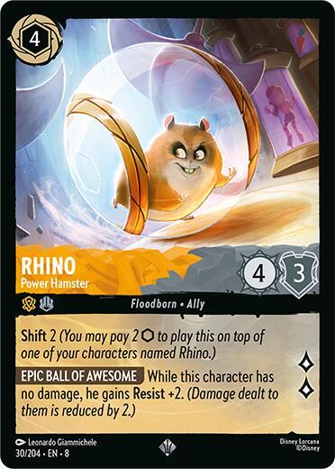 Rhino - Power Hamster [30EN8] (Reign of Jafar)