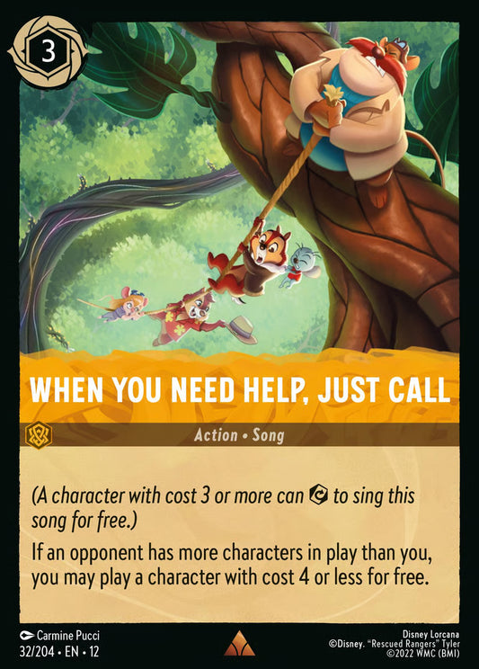 When You Need Help, Just Call [32EN12] (Wilds Unknown)