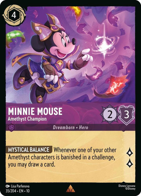 Minnie Mouse - Amethyst Champion [35EN10] (Whispers In The Well)