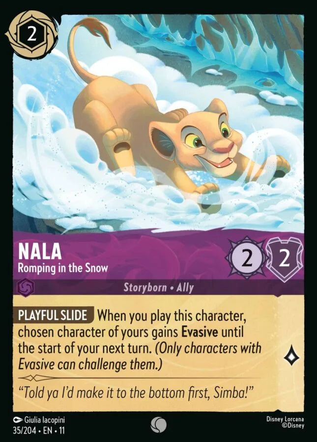 Nala — Romping in the Snow [35EN11] Winterspell