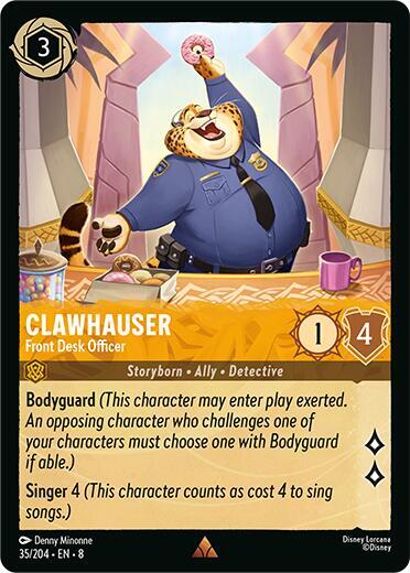 Clawhauser — Front Desk Officer [35EN8] (Reign of Jafar)