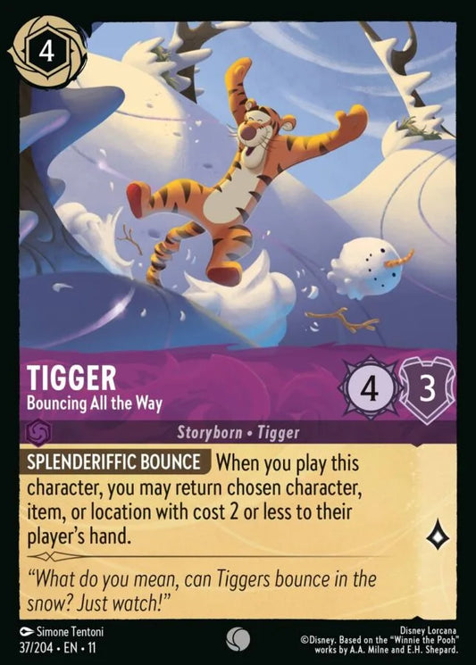 Tigger — Bouncing All the Way [37EN11] Winterspell