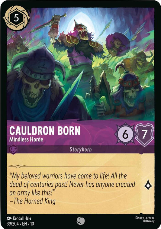 Cauldron Born - Mindless Horde [39EN10] (Whispers In The Well)