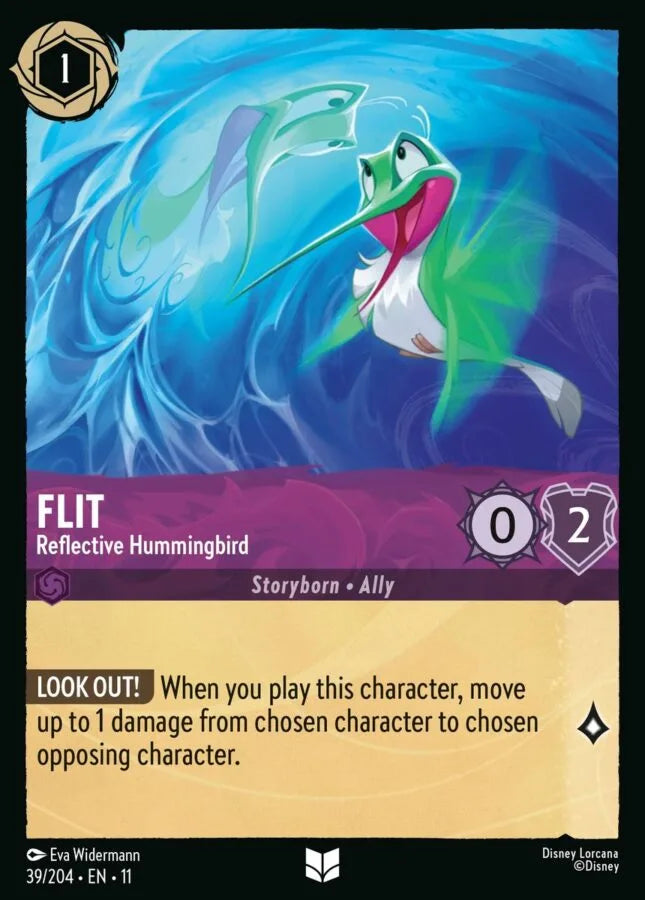 Flit — Reflective Hummingbird [39EN11] Winterspell