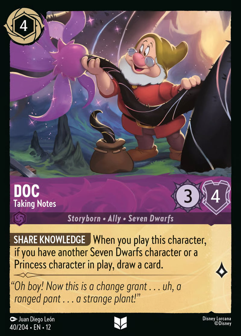 Doc - Taking Notes [40EN12] (Wilds Unknown)