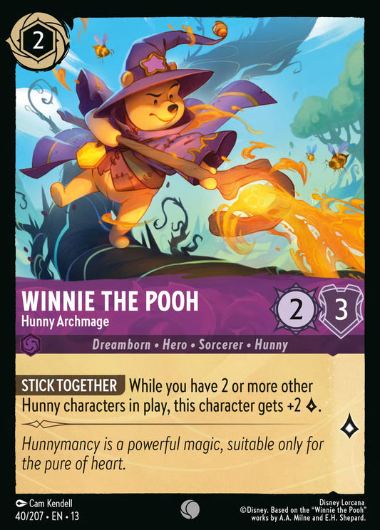 Winnie the Pooh - Hunny Archmage [40EN13] (Attack of the Vine)