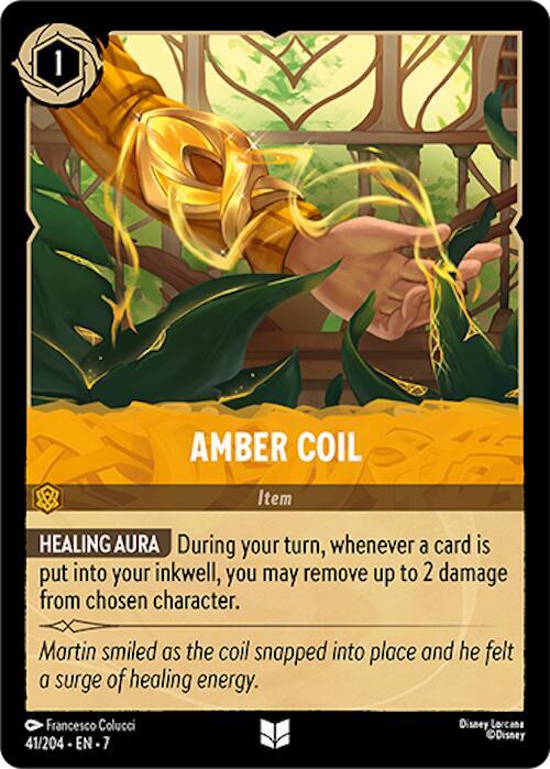 Amber Coil — Item [41EN7] (Archazia's Island)