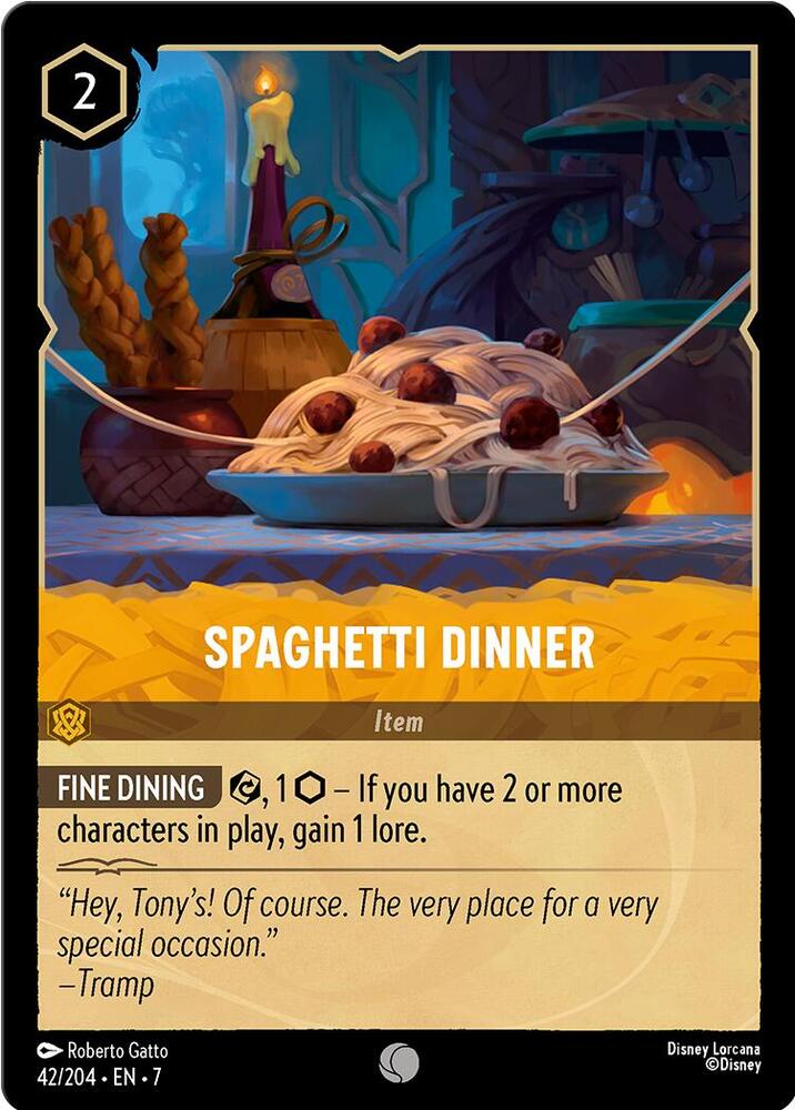 Spaghetti Dinner [42EN7] (Archazia's Island)