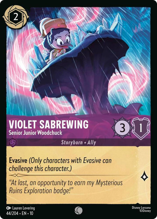 Violet Sabrewing - Senior Junior Woodchuck [44EN10] (Whispers In The Well)