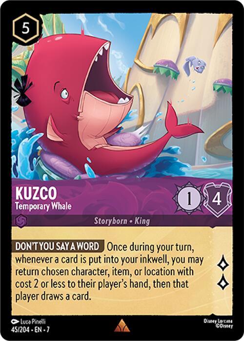 Kuzco — Temporary Whale [45EN7] (Archazia's Island)