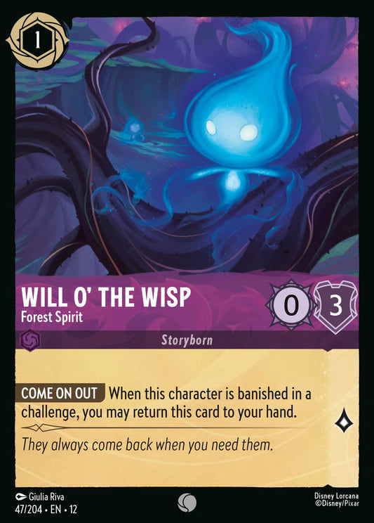 Will O' the Wisp - Forest Spirit [47EN12] (Wilds Unknown)
