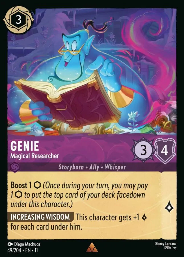 Genie — Magical Researcher [49EN11] (Winterspell)