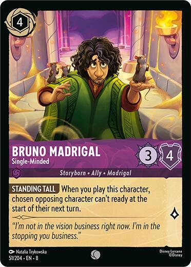 Bruno Madrigal — Single-Minded [51EN8] (Reign of Jafar)