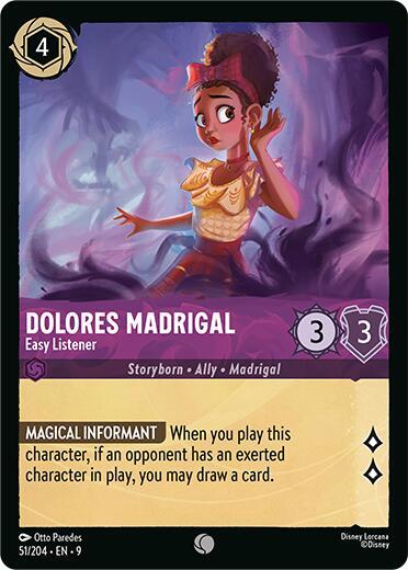Dolores Madrigal — Easy Listener [51EN9] (Fabled)