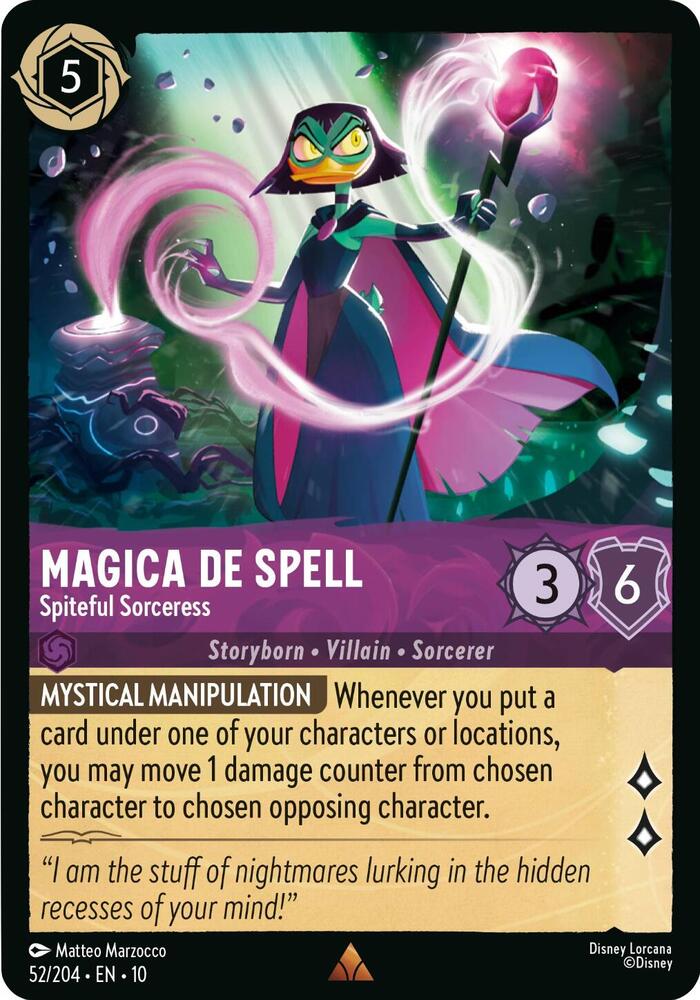 Magica De Spell - Spiteful Sorceress [52EN10] (Whispers In The Well)