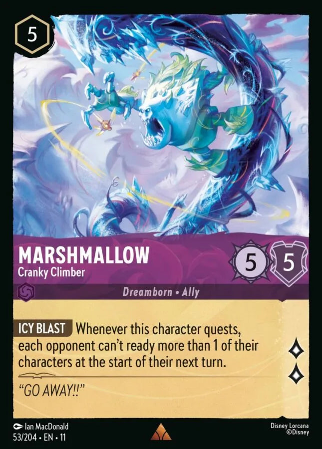 Marshmallow — Cranky Climber [53EN11] Winterspell