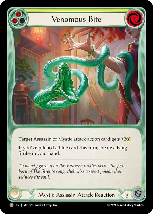 Venomous Bite (Yellow)