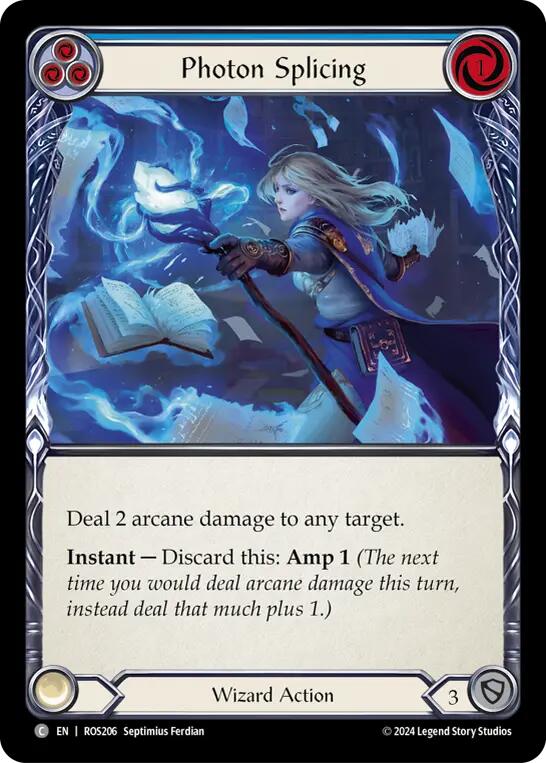 Photon Splicing (Blue)