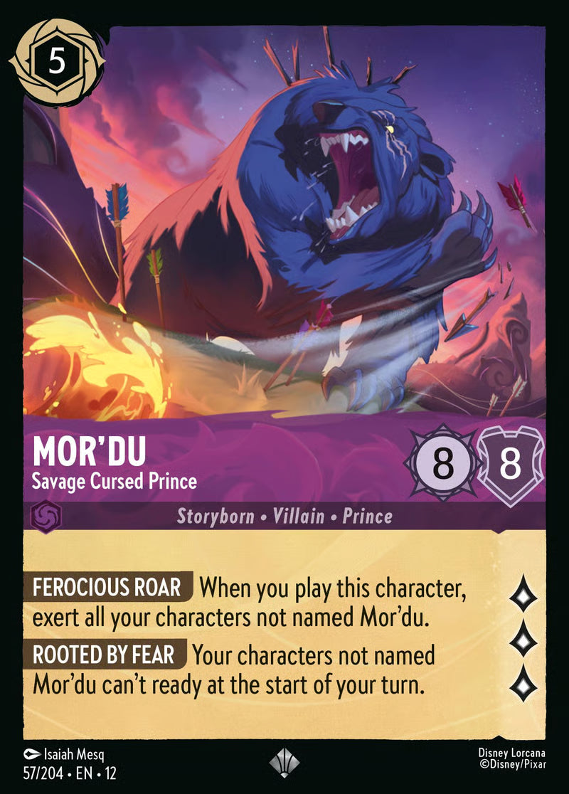 Mor'du - Savage Cursed Prince [57EN12] (Wilds Unknown)