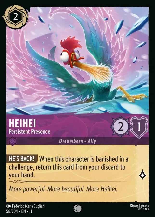Heihei — Persistent Presence [58EN11] Winterspell