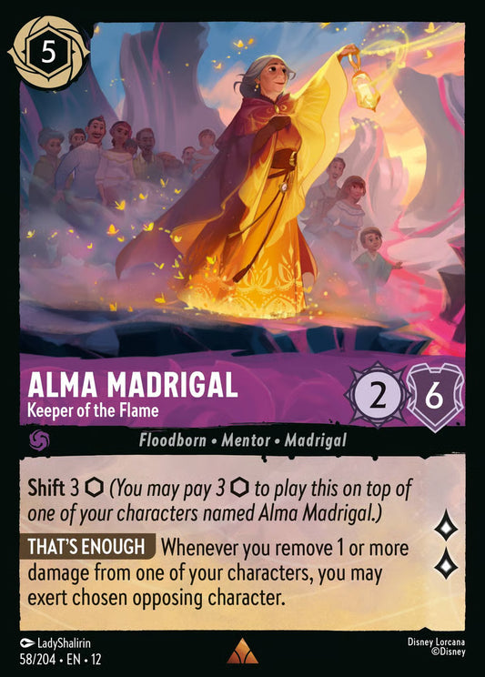 Alma Madrigal - Keeper of the Flame [58EN12] (Wilds Unknown)