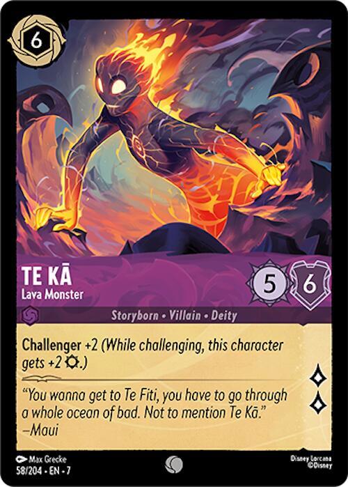 Te Kā — Lava Monster [58EN7] (Archazia's Island)