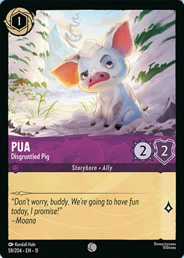 Pua — Disgruntled Pig [59EN11] Winterspell