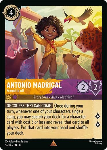Antonio Madrigal — Friend to All [5EN8] (Reign of Jafar)