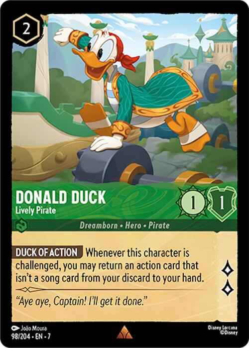 Donald Duck - Lively Pirate