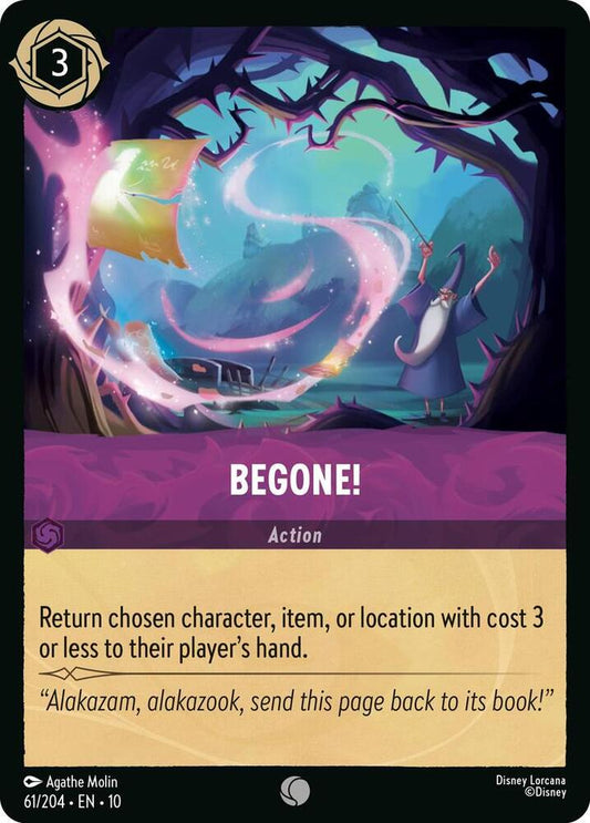 Begone! [61EN10] (Whispers In The Well)