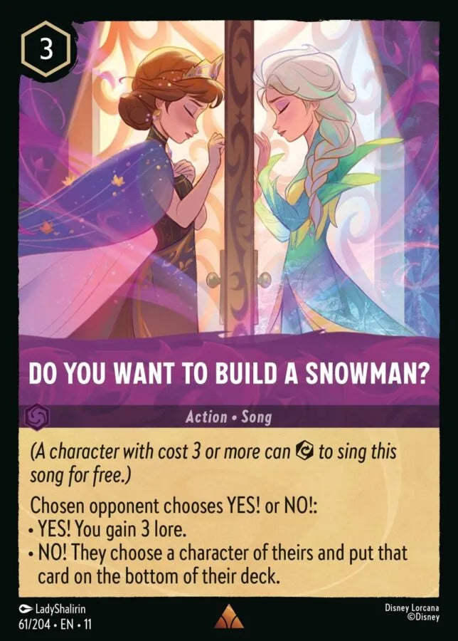 Do You Want to Build a Snowman? [61EN11] Winterspell