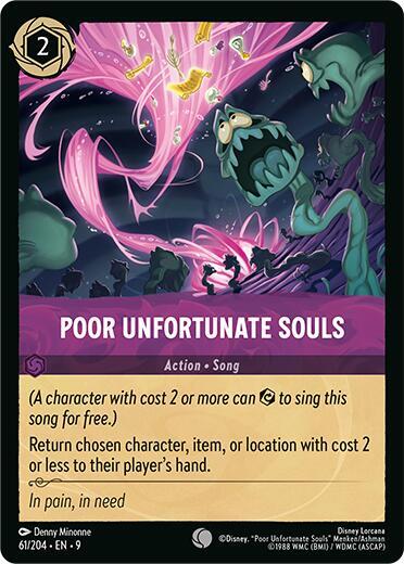 Poor Unfortunate Souls [61EN9] (Fabled)