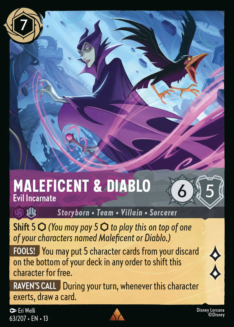 Maleficent & Diablo - Evil Incarnate [63EN13] (Attack of the Vine)