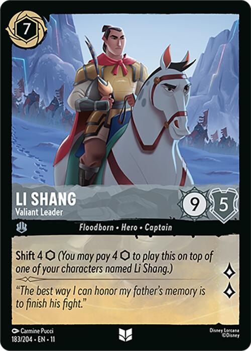 Li Shang - Valiant Leader