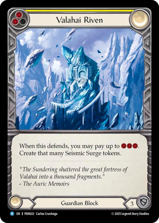 Valahai Riven (Yellow)