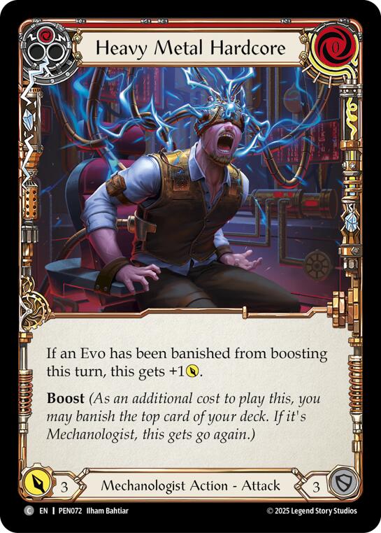 Heavy Metal Hardcore (Red)