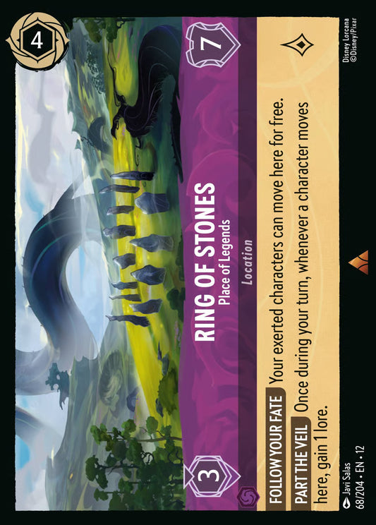 Ring of Stones - Place of Legends [68EN12] (Wilds Unknown)