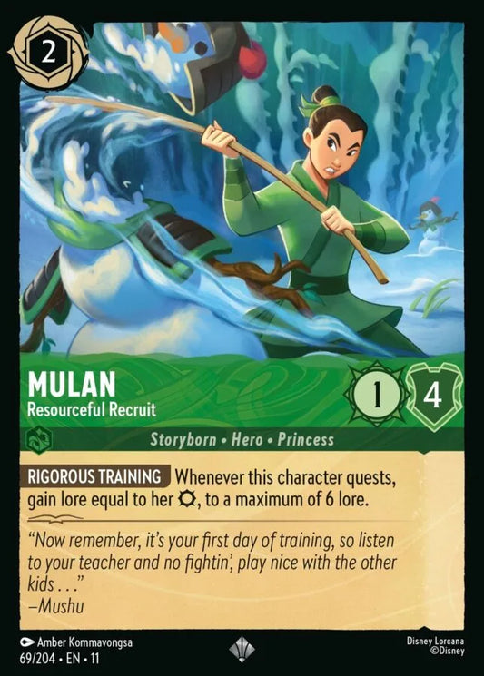 Mulan — Resourceful Recruit [69EN11] Winterspell