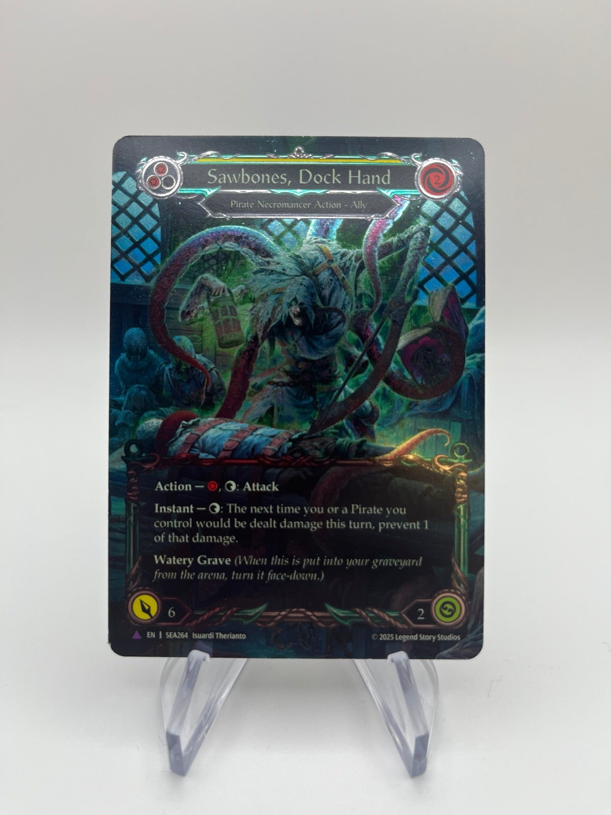 Sawbones, Dock Hand | Near Mint / English / Cold Foil