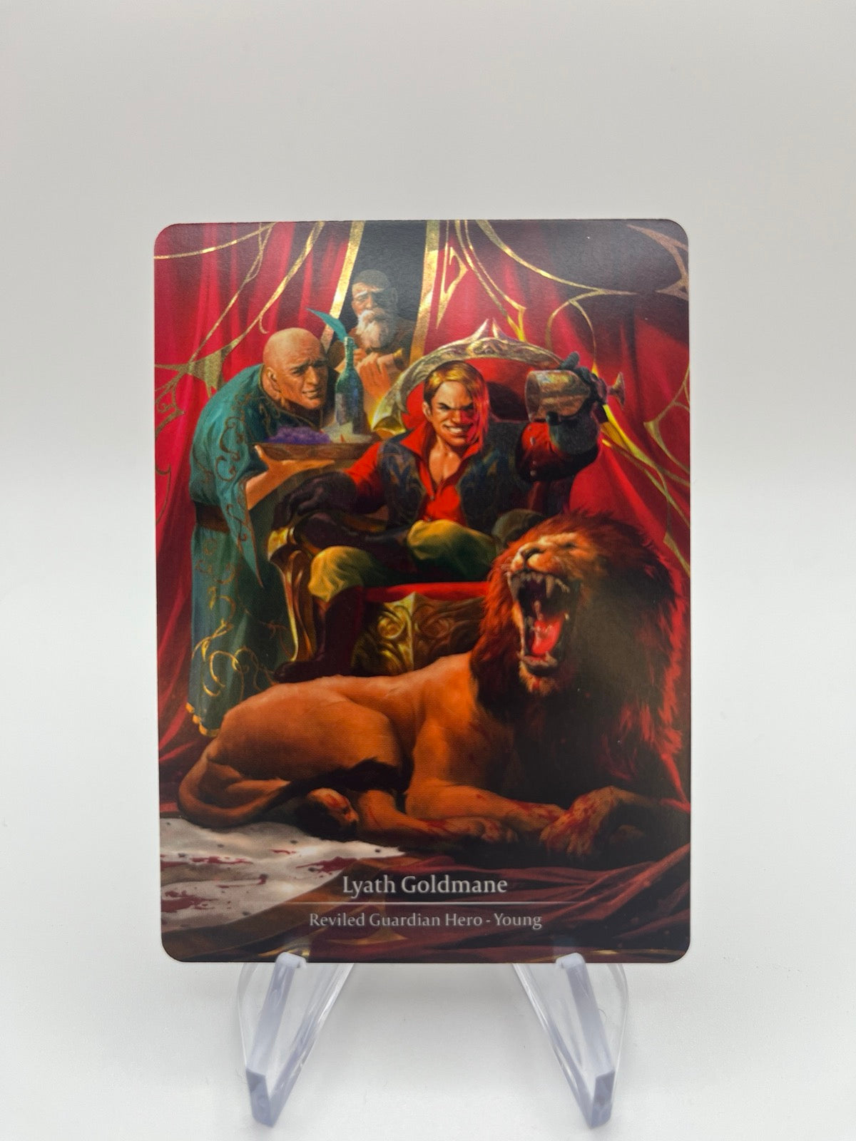 Lyath Goldmane (Marvel) (Back) | Near Mint / English / Cold Foil