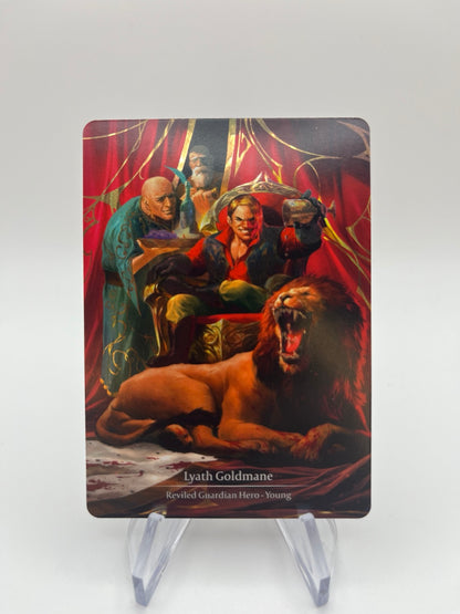Lyath Goldmane (Marvel) (Back) | Near Mint / English / Cold Foil