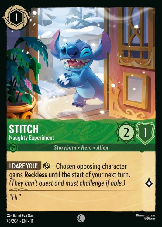 Stitch — Naughty Experiment [70EN11] Winterspell