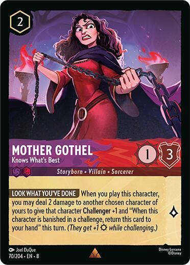 Mother Gothel — Knows What’s Best [70EN8] (Reign of Jafar)