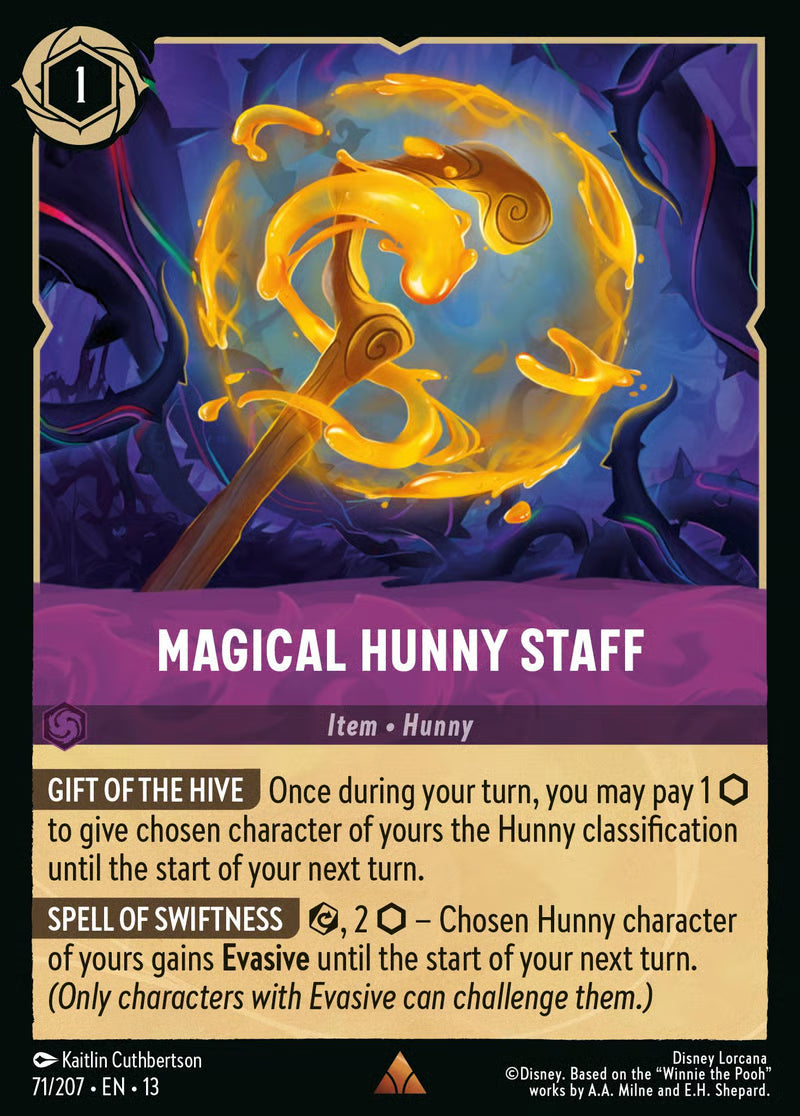 Magical Hunny Staff [71EN13] (Attack of the Vine)