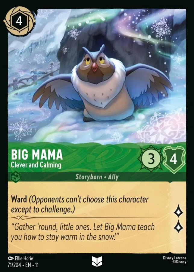 Big Mama — Clever and Calming [71EN11] Winterspell