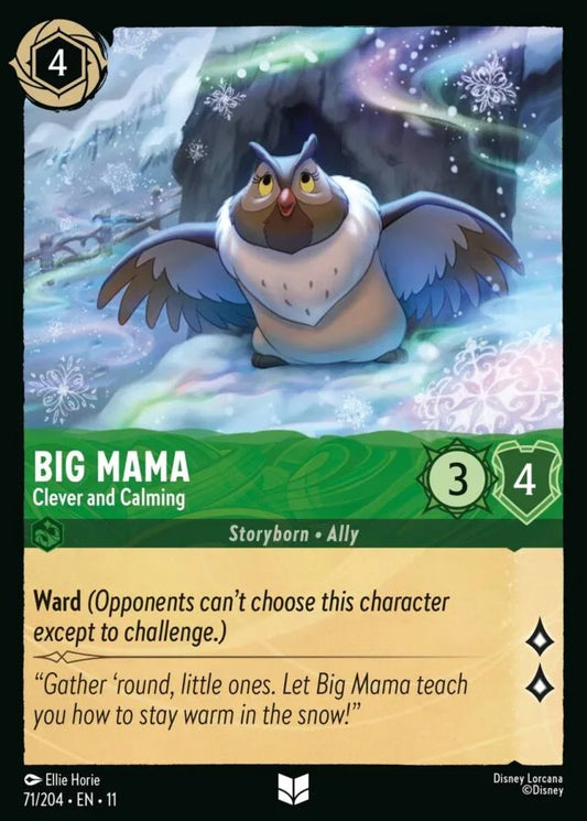 Big Mama — Clever and Calming [71EN11] Winterspell