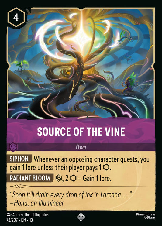 Source of the Vine [72EN13] (Attack of the Vine)