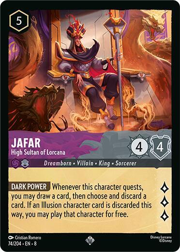 Jafar - High Sultan of Lorcana [74EN8] (Reign of Jafar)